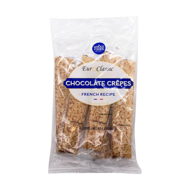 Chocolate Filled Crepes