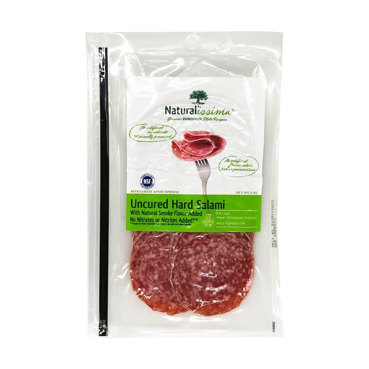 Naturalissima Uncured Hard Salami