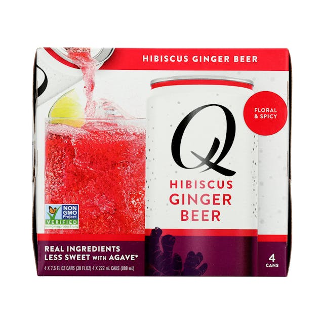 Is it Fish Free? Q Drinks Hibiscus Ginger Beer