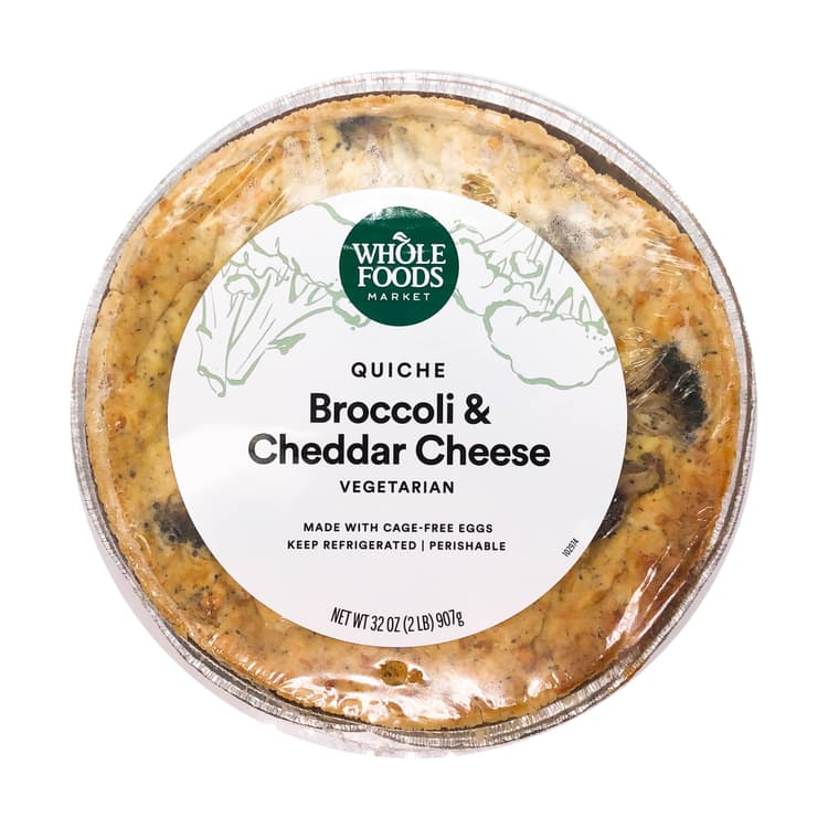 Whole Foods Market Wfm Broccoli & Cheddar Quiche