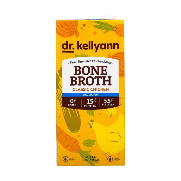 Dr. Kellyann Low Sodium Classic Chicken Bone Broth