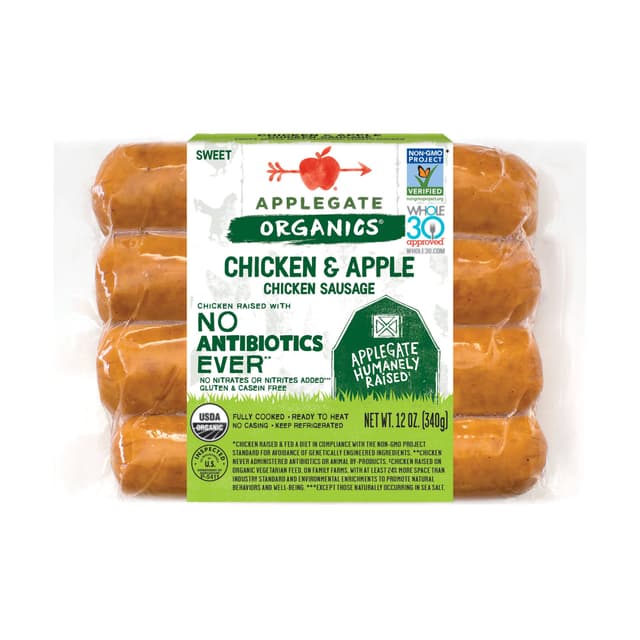 Is it Corn Free? Applegate Organic Chicken & Apple Sausage