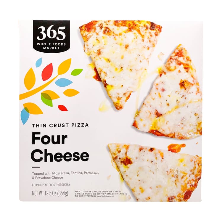 365 By Whole Foods Market Thin Crust Pizza, Four Cheese