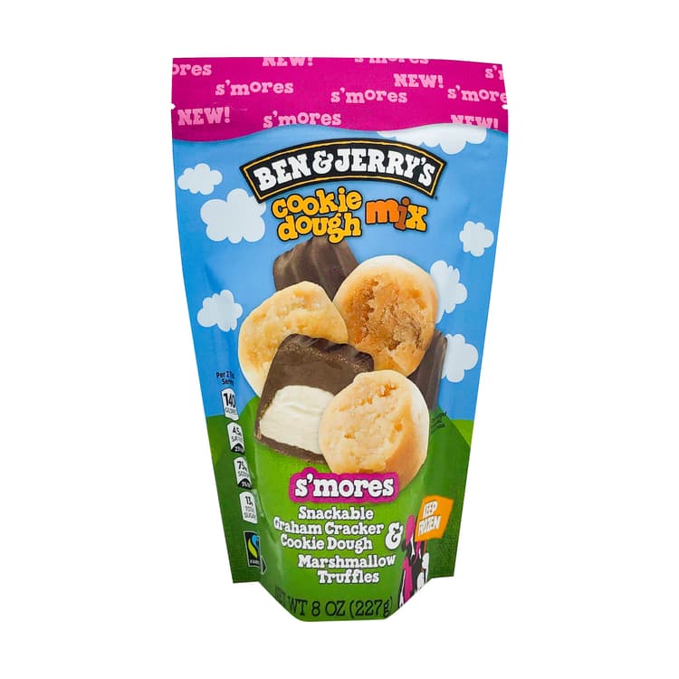 Ben & Jerry'S S'Mores Cookie Dough Mix