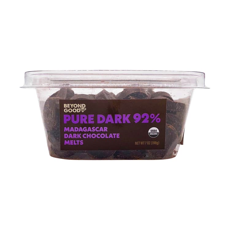 Beyond Good Organic Chocolate Melts 92% Cocoa