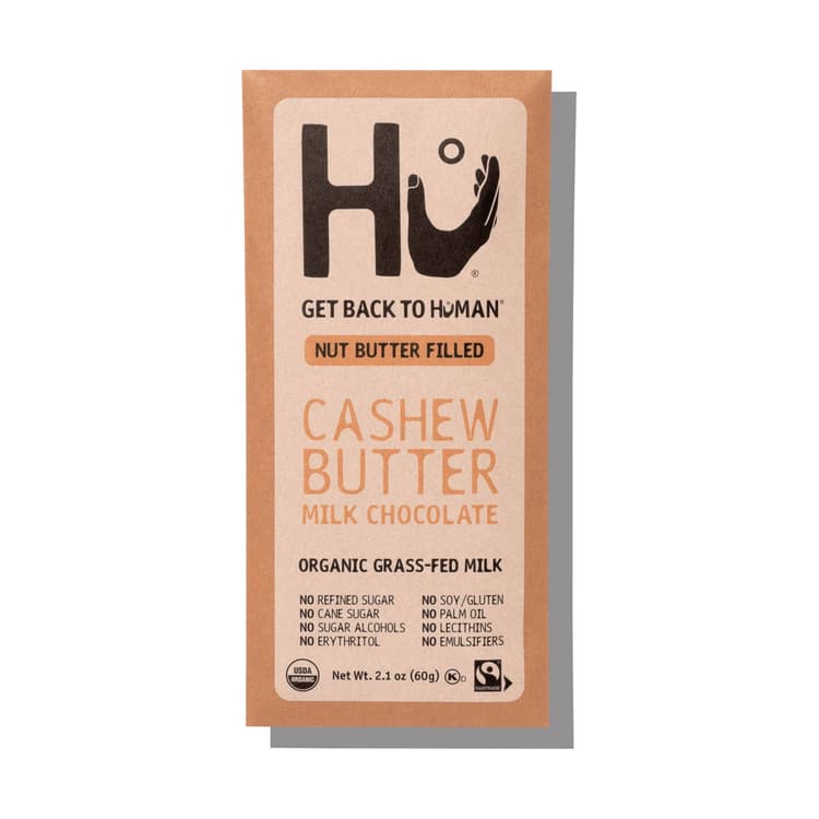 Hu Get Back To Human Nut Butter Filled Cashew Butter Milk Chocolate