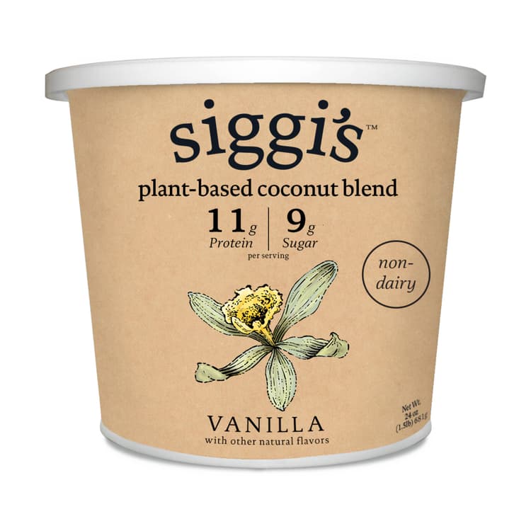 Siggi'S Plant-Based Coconut Blend Yogurt, Vanilla Flavor