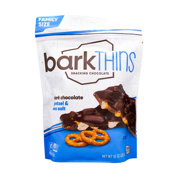 Barkthins Dark Chocolate Pretzel & Salt