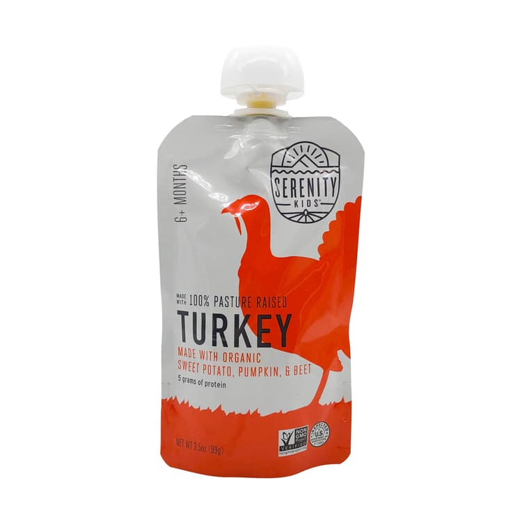 Serenity Kids Pasture Raised Turkey With Sweet Potato, Pumpkin And Beet