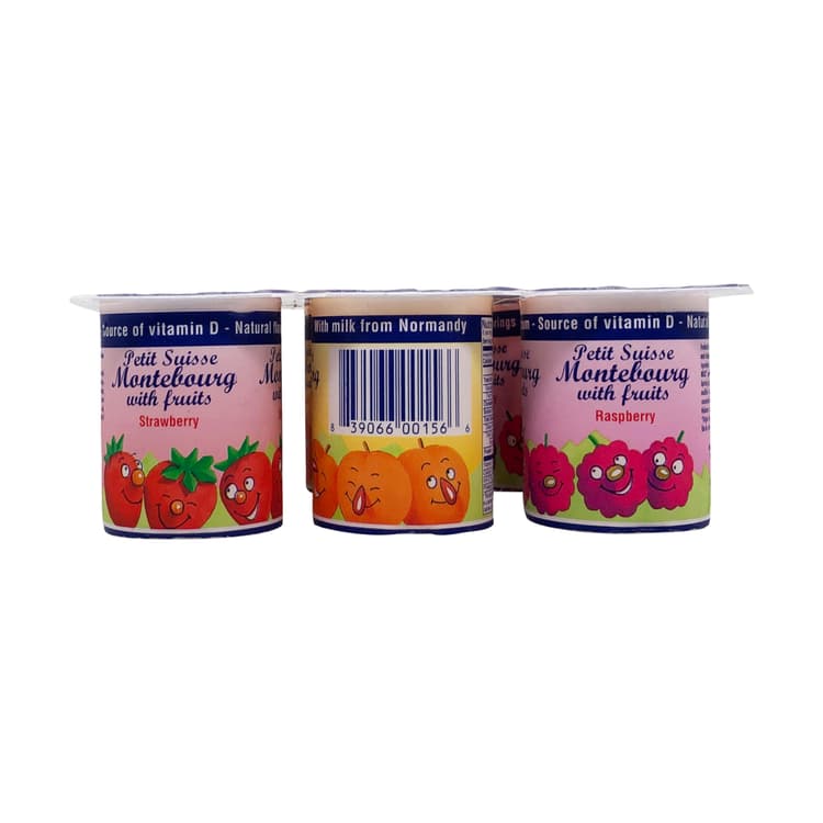 Maitres Laitiers Petit Suisse Montebourg With Fruits