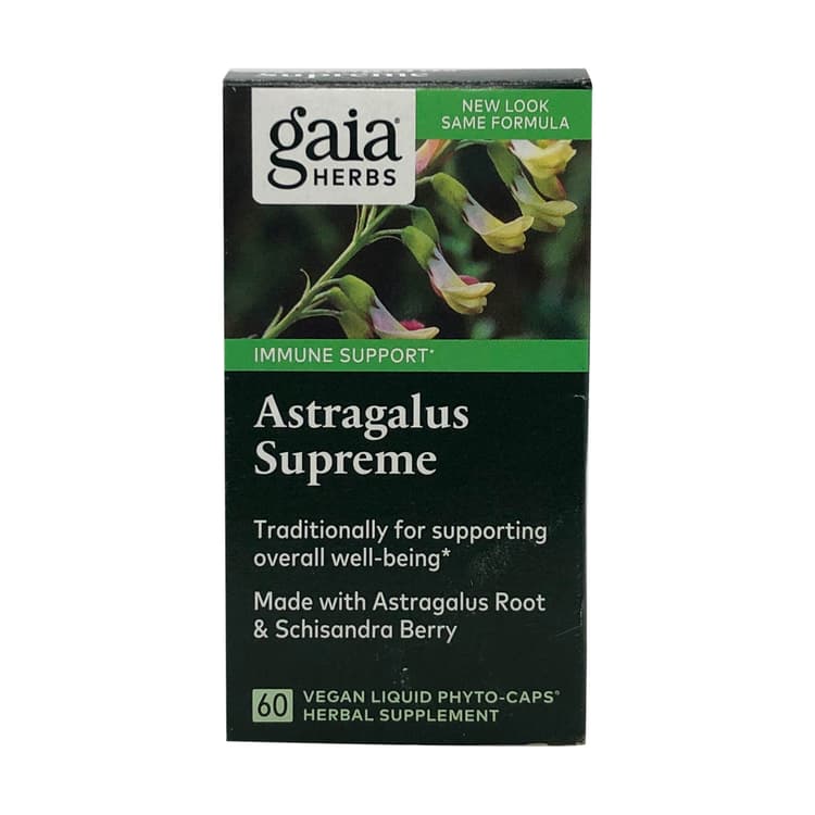 Gaia Herbs Daily Wellness Astragalus Supreme Dietary Supplement