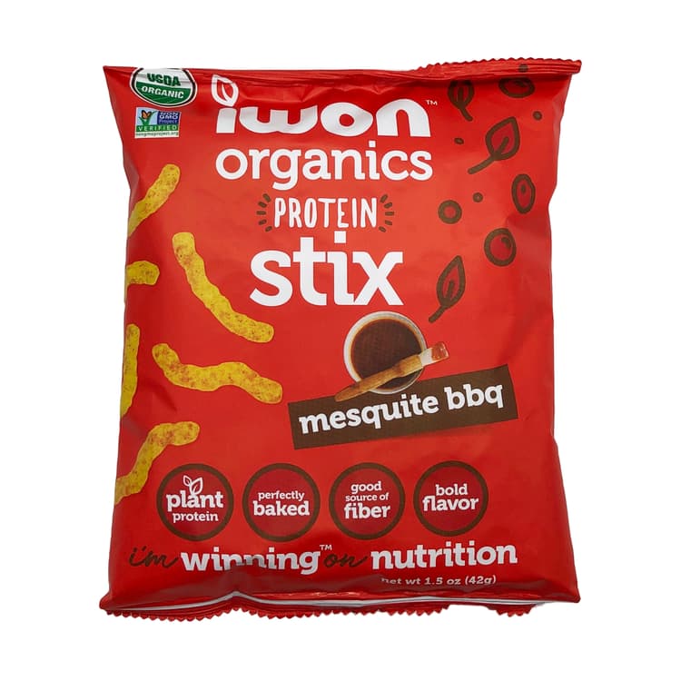 Iwon Organics Organic Mesquite Bbq Protein Stix