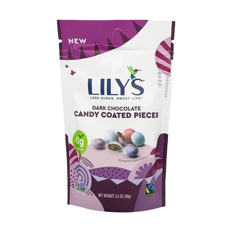 Lilys Chocolate Dark Chocolate Candy Coated