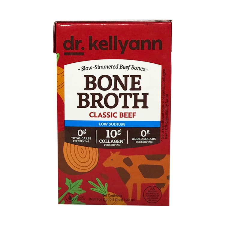 Dr. Kellyann Low Sodium Classic Beef Bone Broth