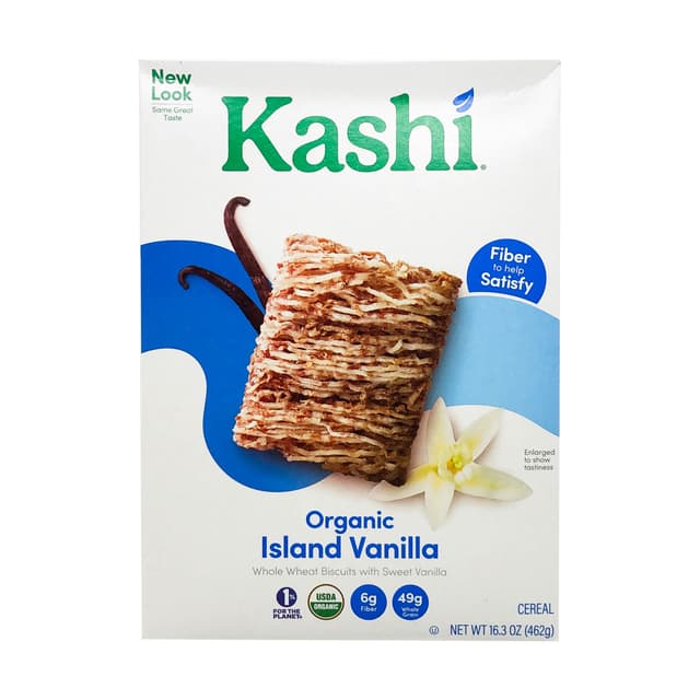 Is it Shellfish Free? Kashi Organic Vegan Protein Island Vanilla Breakfast Cereal