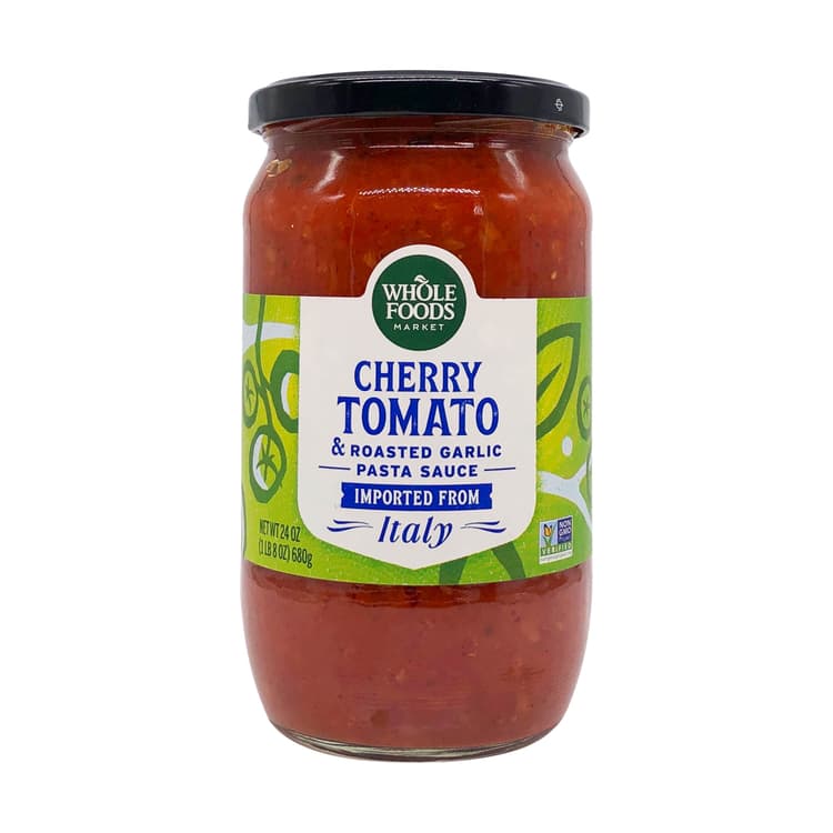 Whole Foods Market Whole Cherry Tomato & Roasted Garlic Pasta Sauce