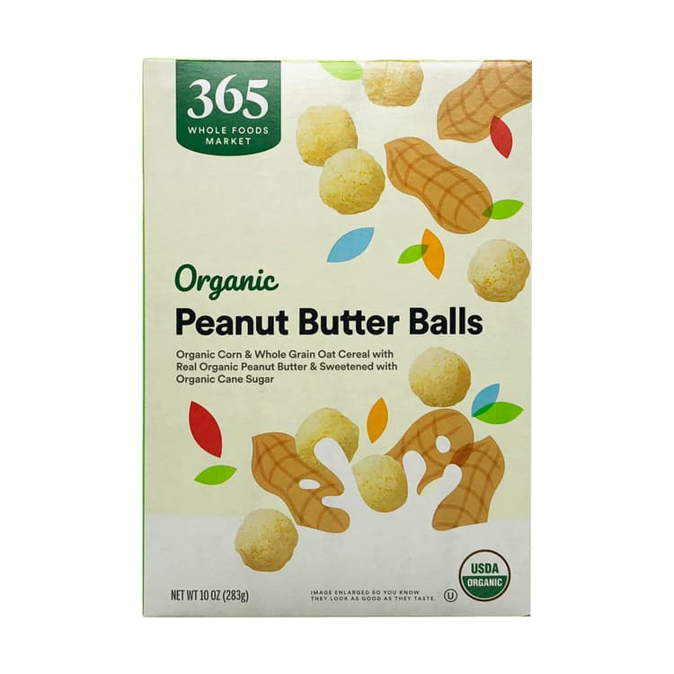 Organic Peanut Butter Balls Cereal