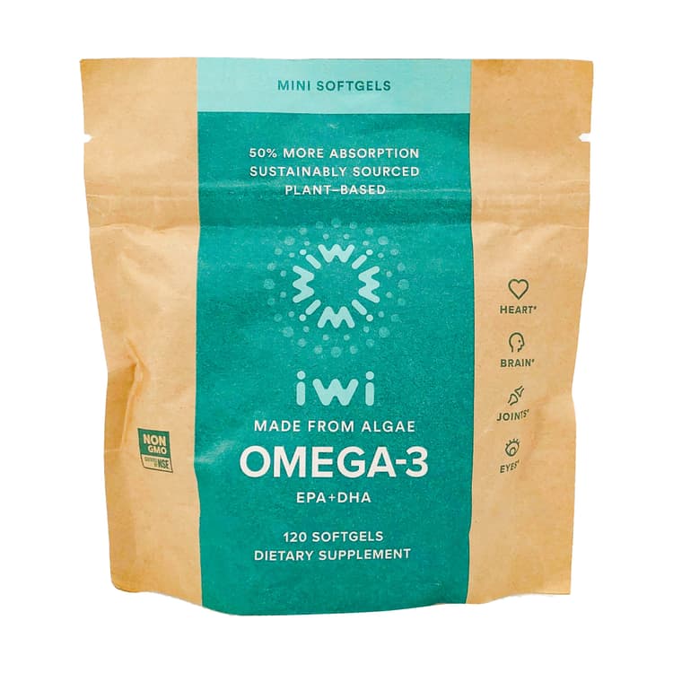 Iwi Omega-3 Minis Eco Pouch, 120 Softgels