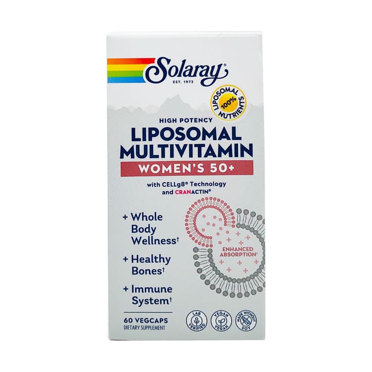 Solaray Women'S 50+ High Potency Liposomal Multivitamin