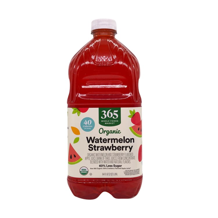 365 By Whole Foods Market Organic Watermelon Strawberry Reduced Sugar Juice