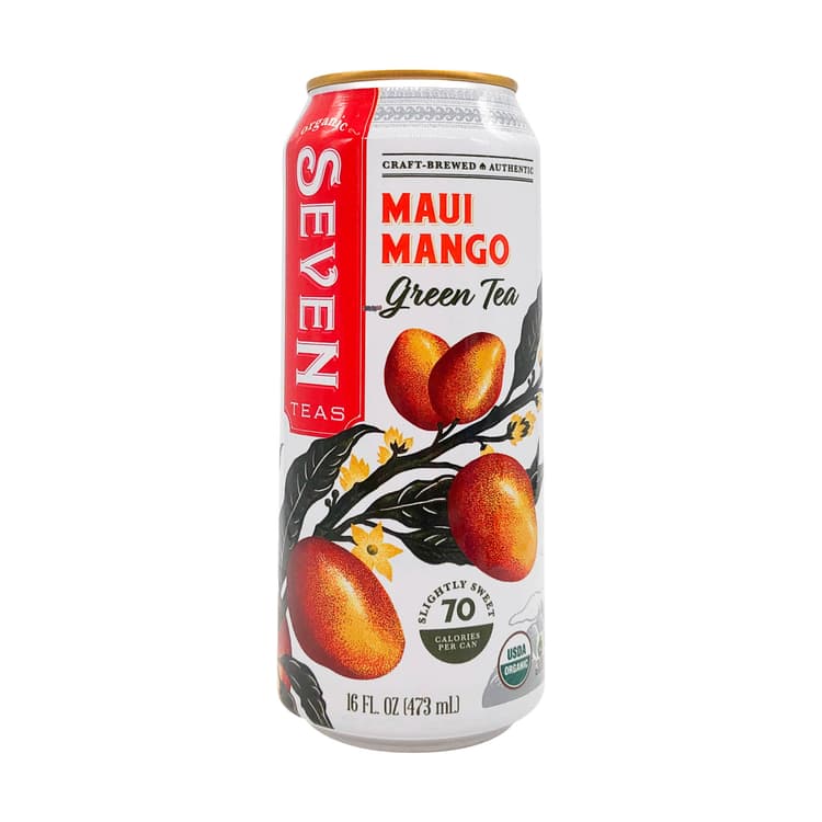 Seven Teas Organic Maui Mango Green Tea
