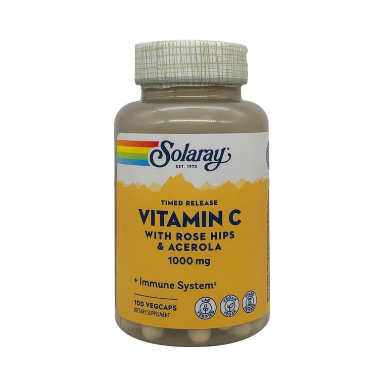 Solaray Vitamin C Time Release Capsules