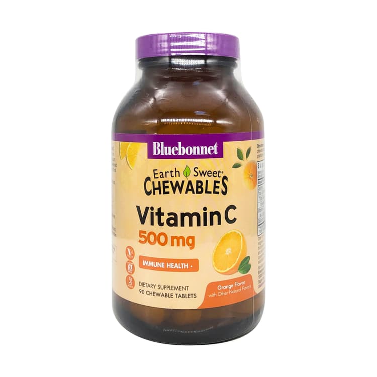 Bluebonnet Nutrition Earthsweet Vit C Chewable, 90 Chewable