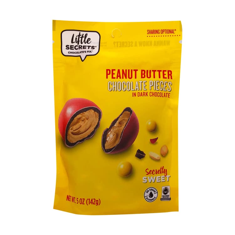 Little Secrets Dark Chocolate Peanut Butter Candies