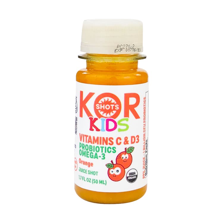 Kor Shots Organic Shot Orange Kids Single