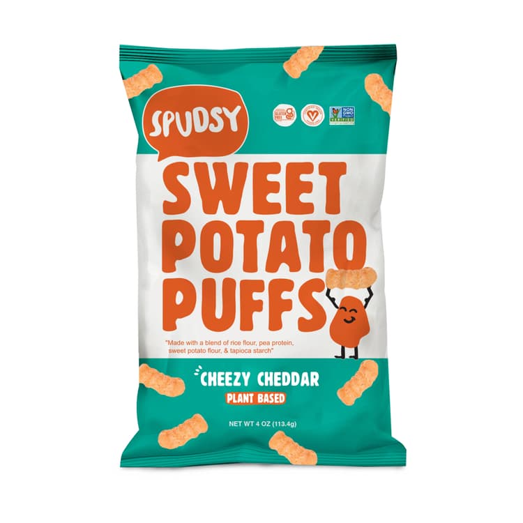Spudsy Vegan Cheesy Cheddar Sweet Potato Puffs