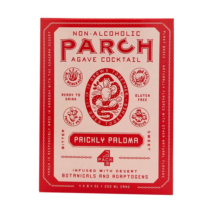Parch Non-Alcoholic Prickly Paloma Agave Cocktail
