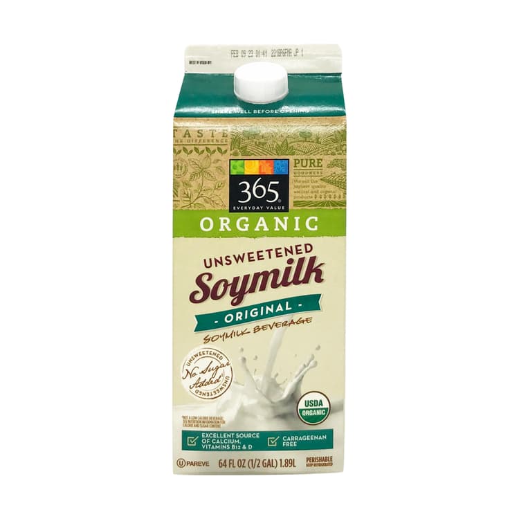 365 Everyday Value Unsweetened Original Soymilk