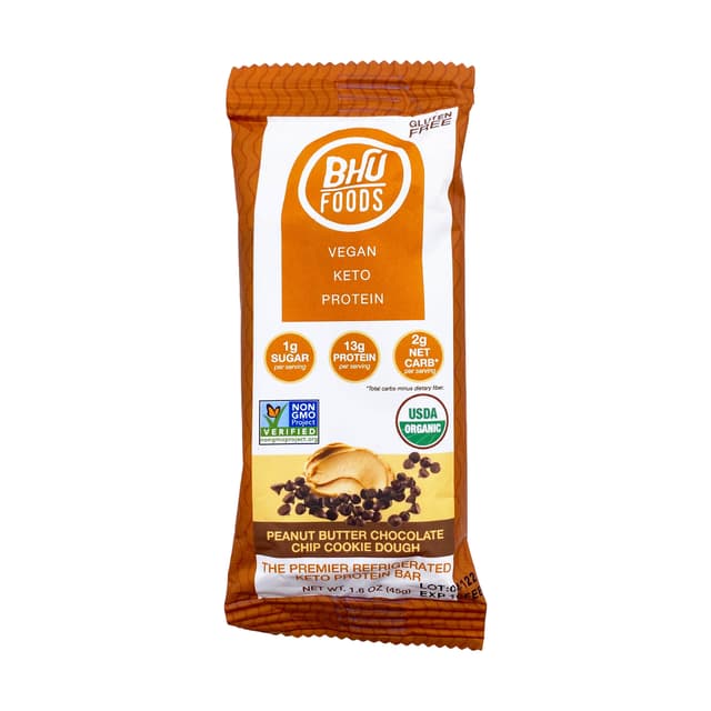 Is it Shellfish Free? Bhu Foods Peanut Butter Chocolate Chip Cookie Dough