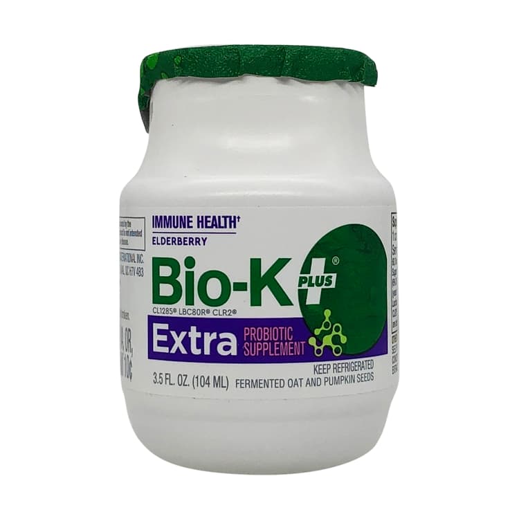 Bio-K Plus Organic Elderberry Immune Health 80 Billion Extra Probiotic Single