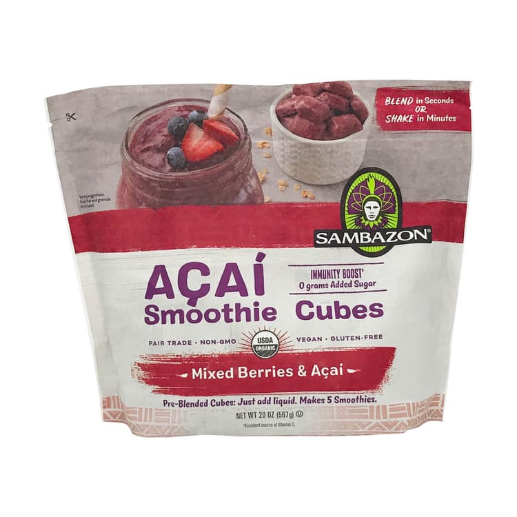 Sambazon Acai Cubes Mixed Berries & Acai