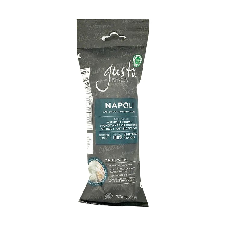Gusto Napoli Applewood-Smoked Salame