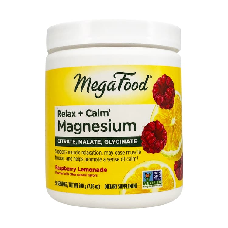 Megafood Raspberry Lemonade Relax + Calm Magnesium Powder