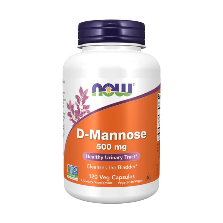 Now D-Mannose - 120 Veg Capsules