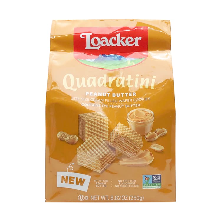 Loacker Peanut Butter Quadratini