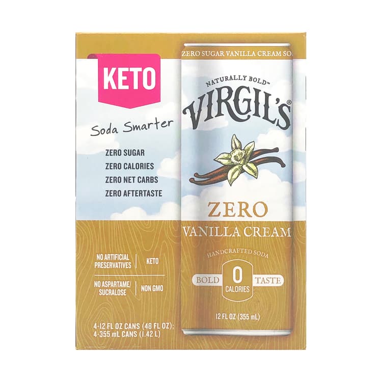 Virgil'S Zero Sugar Vanilla Cream Soda