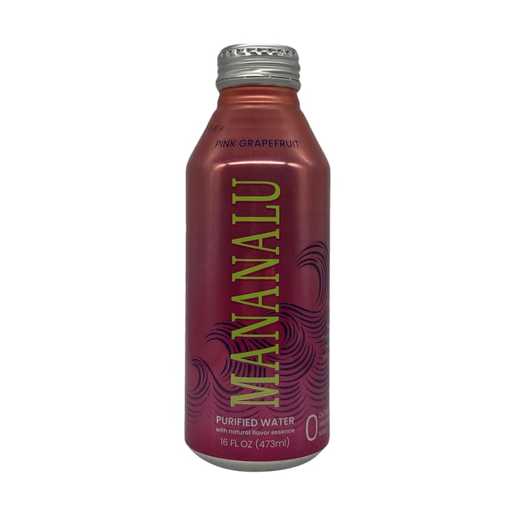 Mananalu Pink Grapefruit Water Single