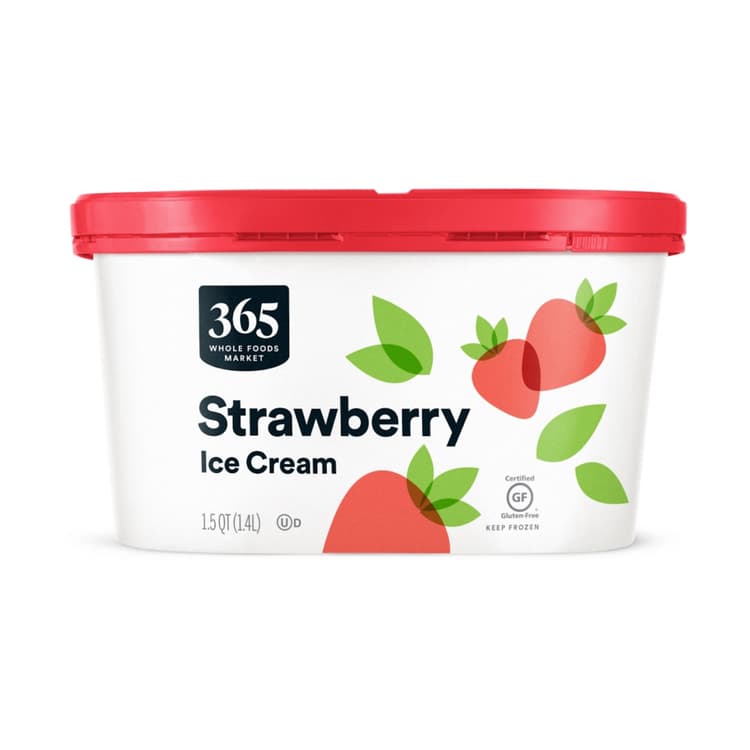 365 By Whole Foods Market Ice Cream, Strawberry