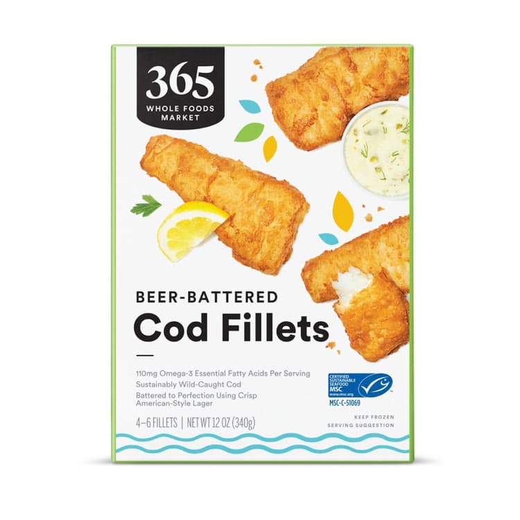 365 Whole Foods Market Beer-Battered Cod Fillets