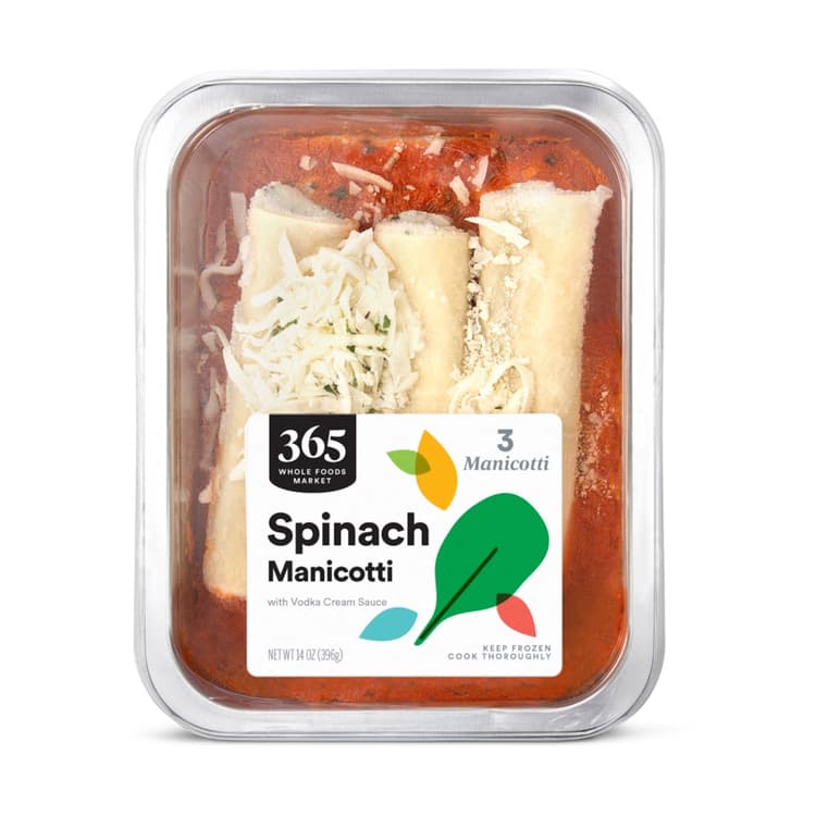 365 By Whole Foods Market Spinach Manicotti