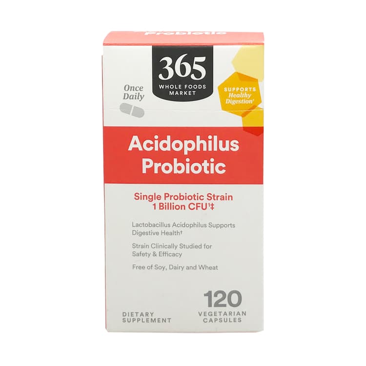 365 By Whole Foods Market Acidophilus 1 Billion Cfu, 120 Vegetarian Capsules