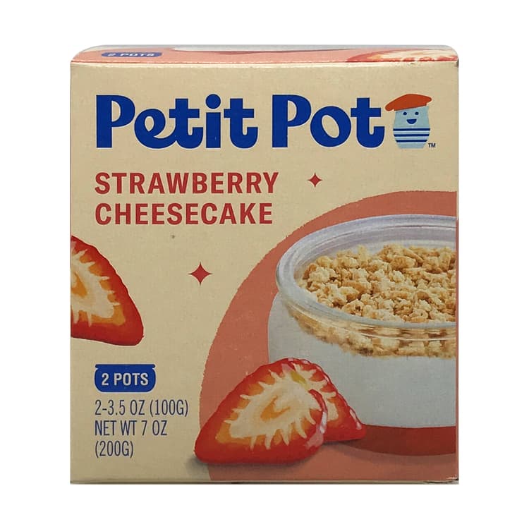 Petit Pot Strawberry Cheesecake Dessert