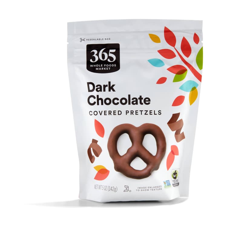 365 Whole Foods Market Dark Chocolate Covered Pretzels