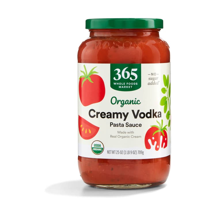 365 By Whole Foods Market Organic Creamy Vodka Pasta Sauce