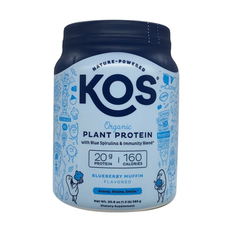 Kos Organic Blueberry Muffin Plant Protein