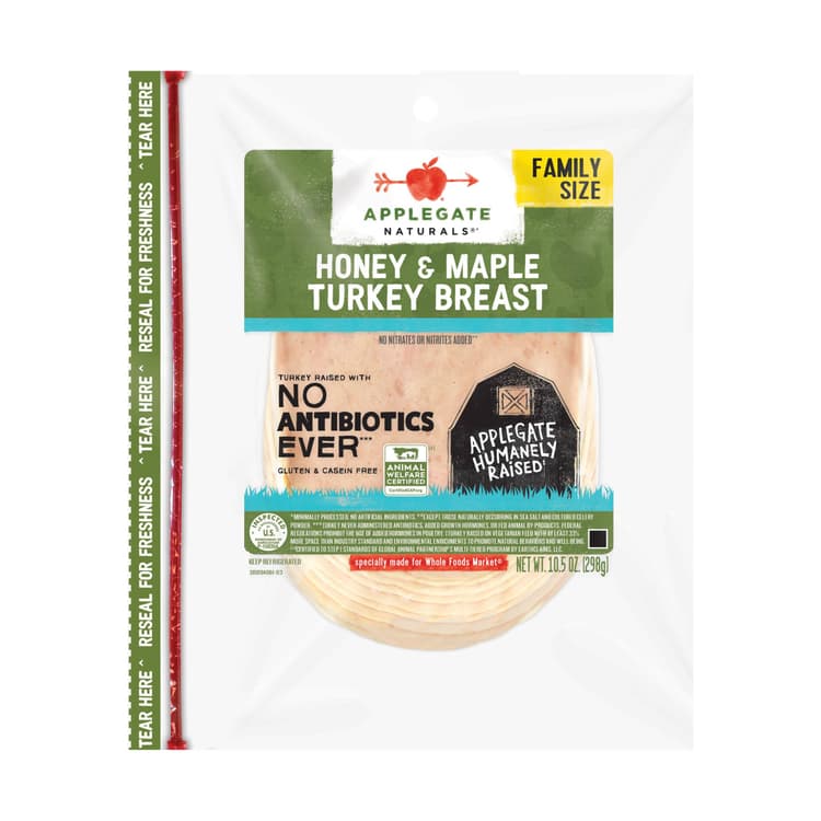 Applegate Honey & Maple Turkey Breast Family Size